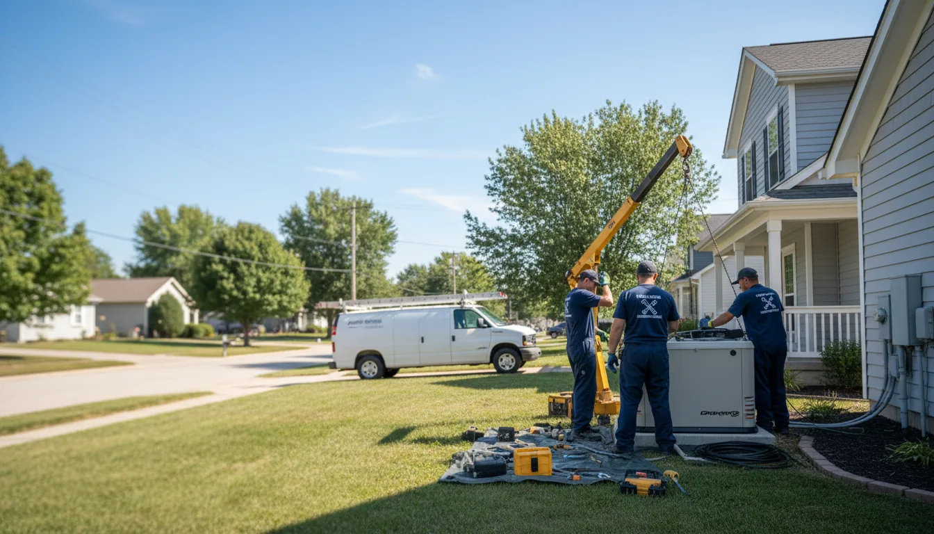 Generator Installation in Fredonia, KS near me